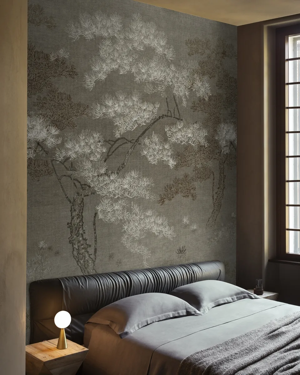 Обои для стен Wall&Deco 2024 Contemporary Wallpaper SERENO