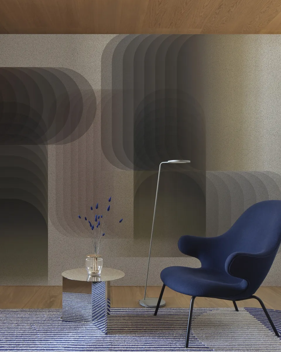 Обои для стен Wall&Deco 2024 Contemporary Wallpaper SHIFT
