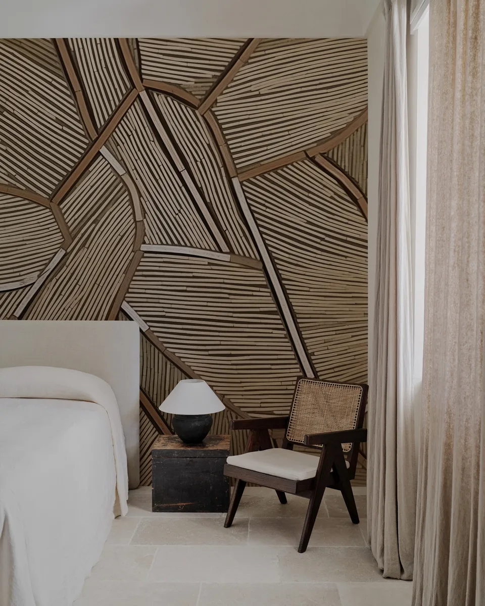 Обои для стен Wall&Deco 2024 Contemporary Wallpaper STIGE