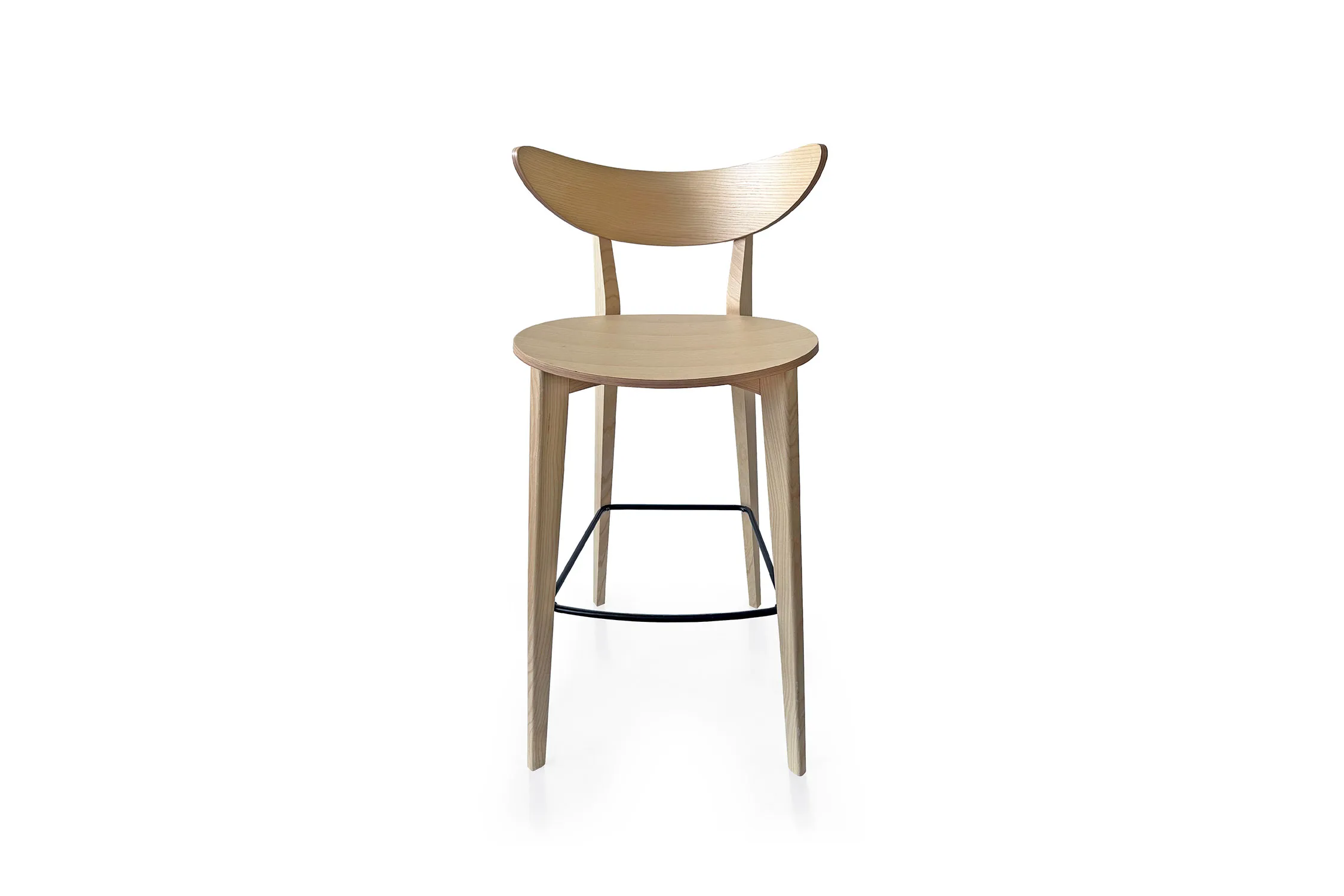 Стул барный Wood Wave bar stool
