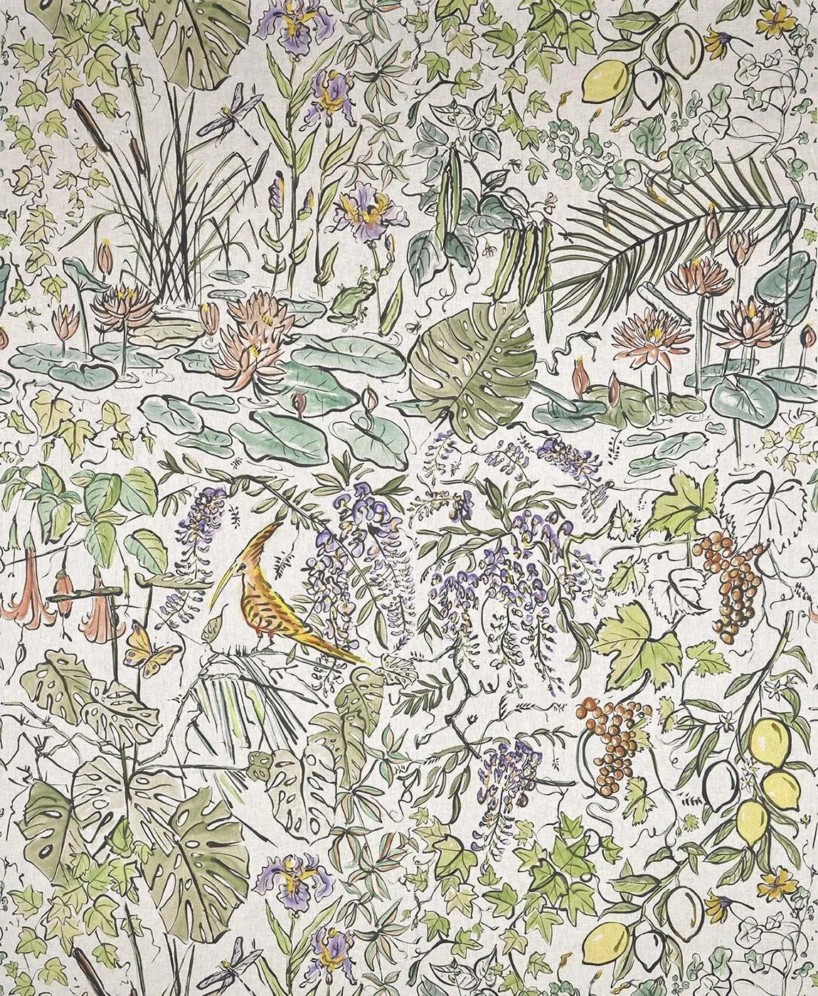 Ткань Pierre Frey Jardins Secrets Fabrics F3908002