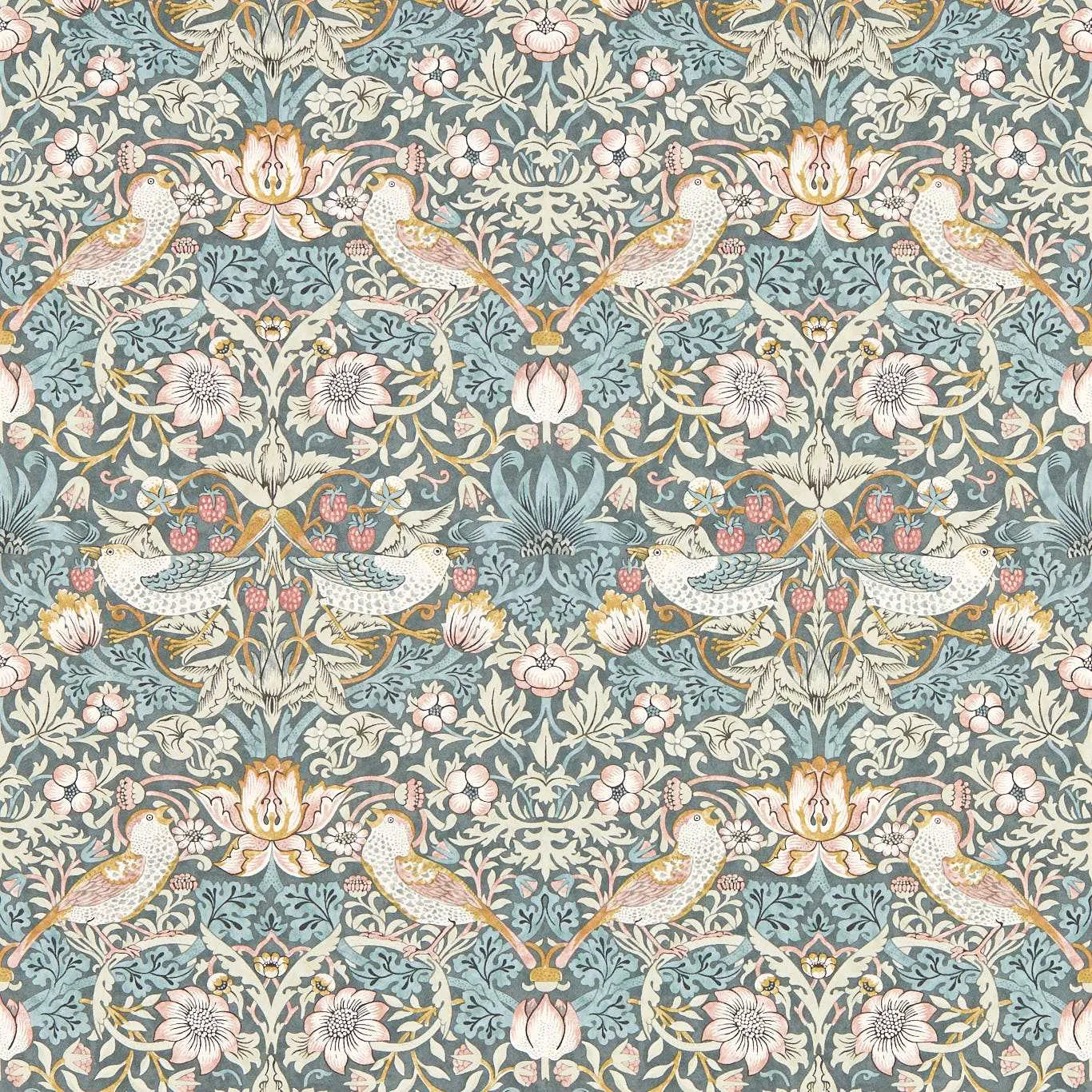 Обои для стен Clarke&Clarke William Morris Designs Wallpaper W0171-05