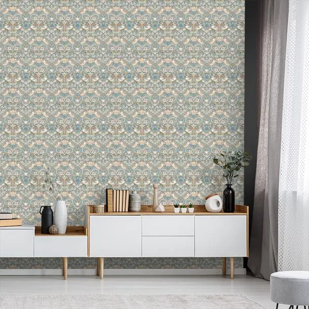 Обои для стен Clarke&Clarke William Morris Designs Wallpaper W0171-05 #7