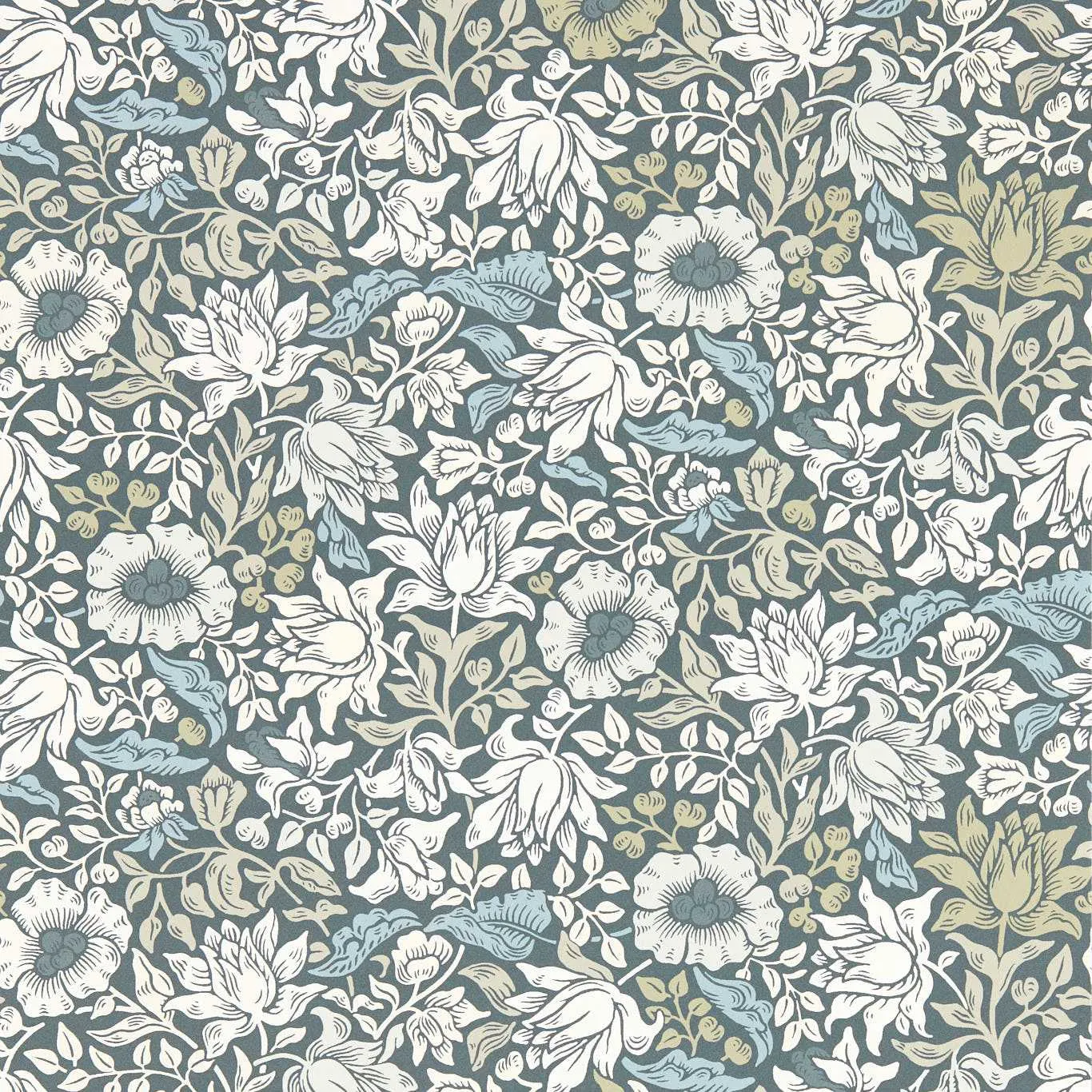 Обои для стен Clarke&Clarke William Morris Designs Wallpaper W0173-01 #1