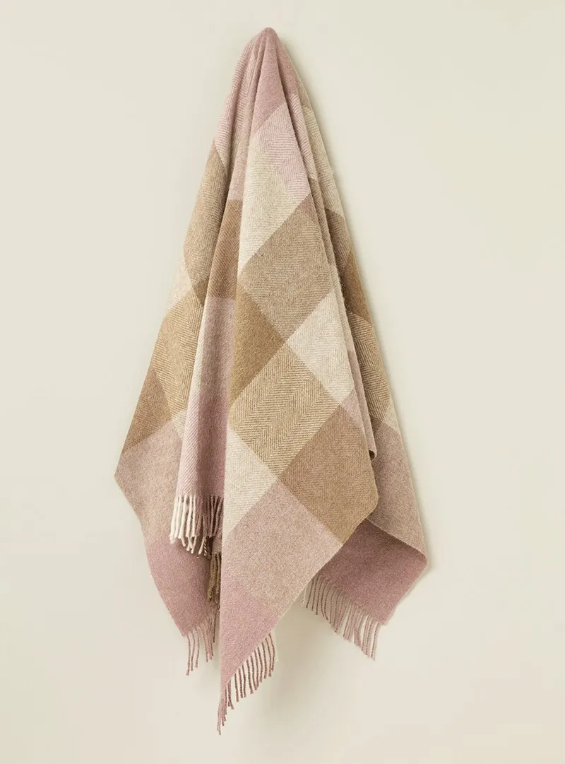 British Wool - Block Check t0969-d03