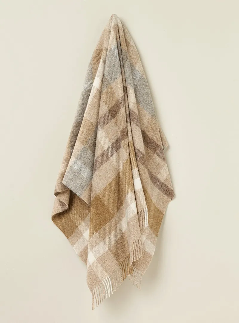 British Wool - Contemporary Check t0973-d03