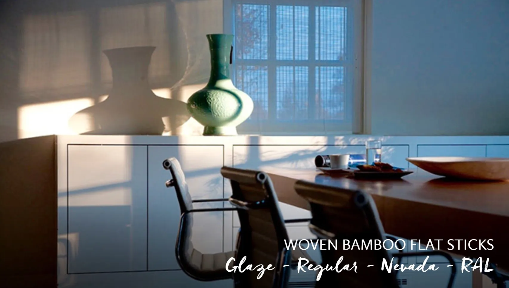 Рулонные шторы RU Woven Bamboo FS