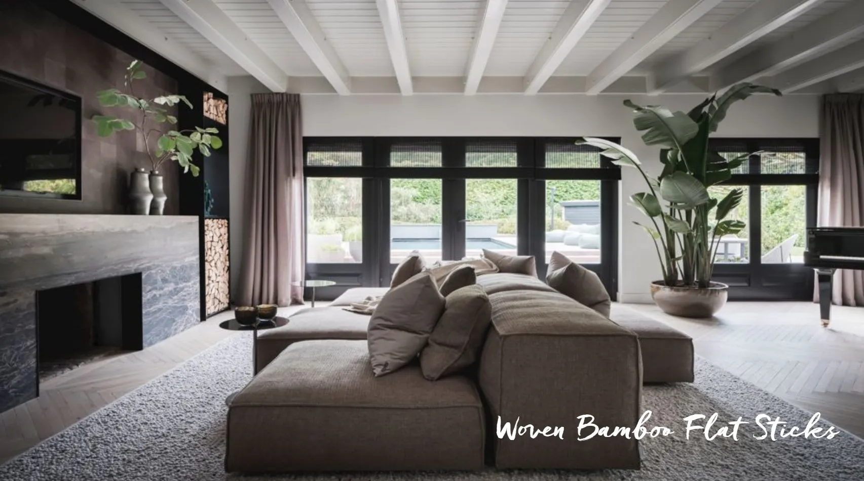 Римские шторы Woven Bamboo FS R2