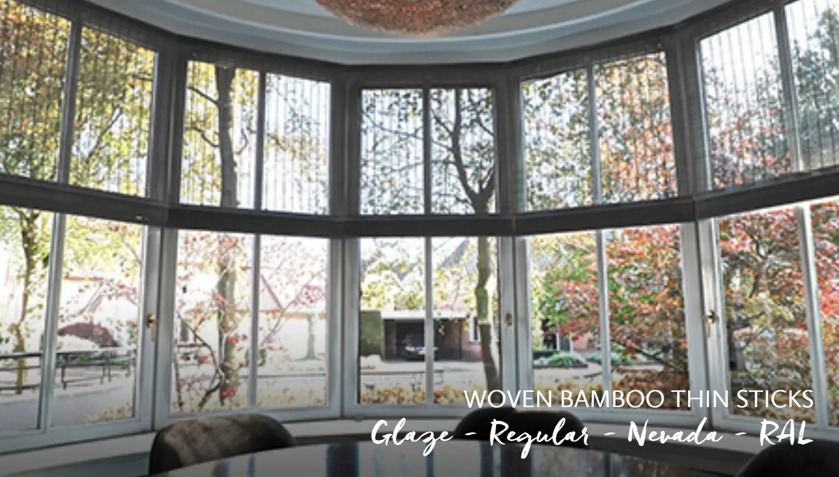 Римские шторы Woven Bamboo TS R