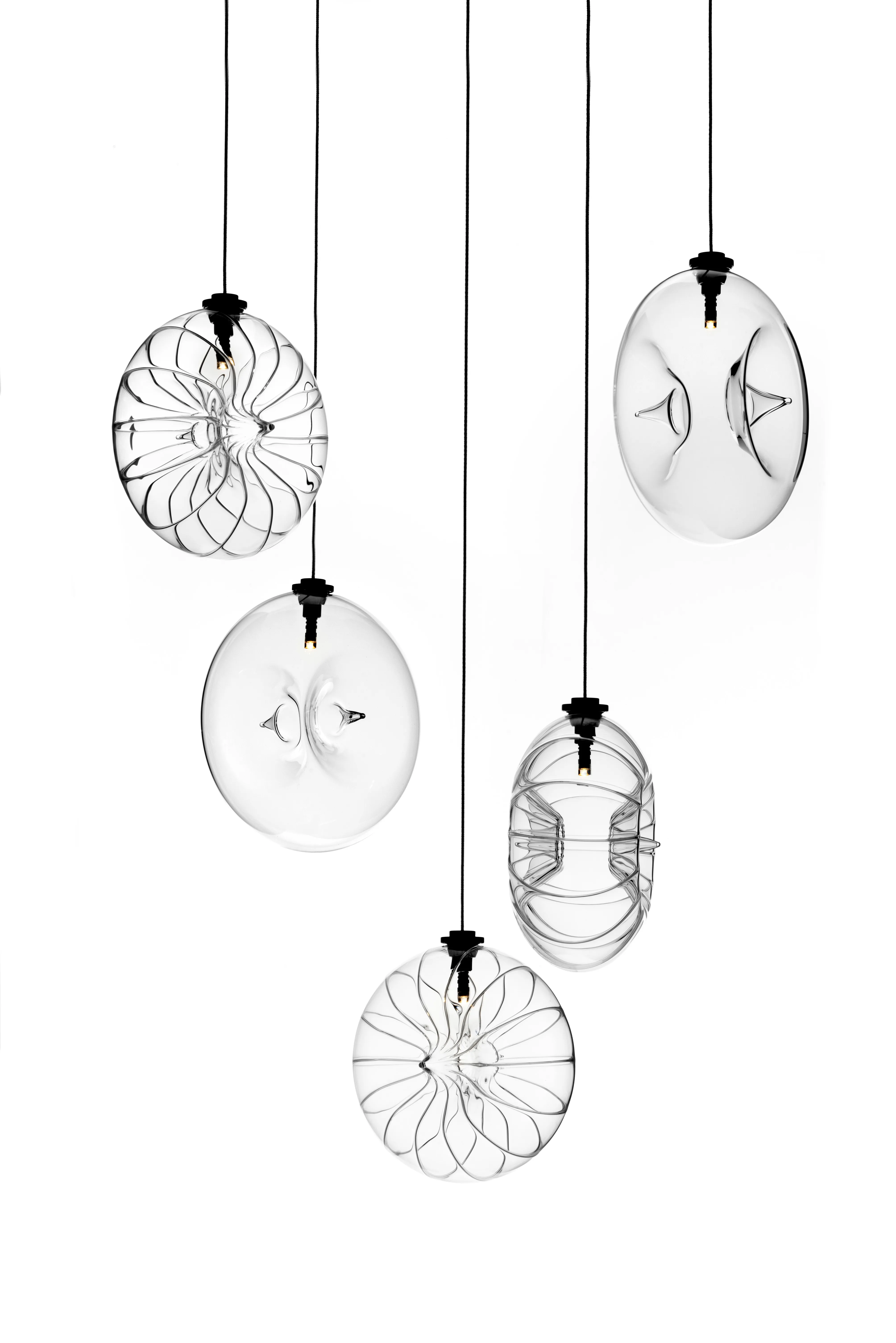 Люстра BLENDA VERTICAL TRANSP