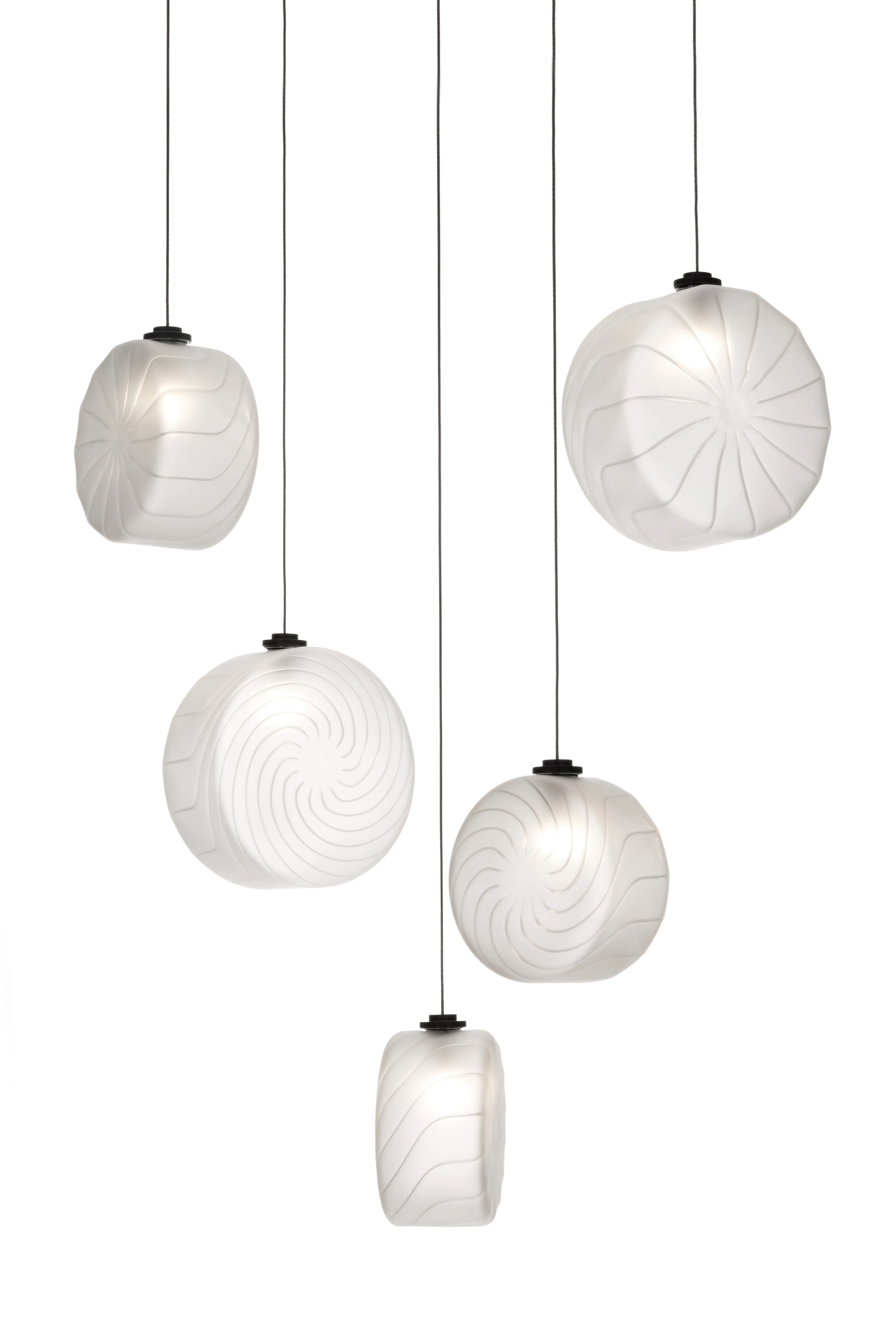 Люстра GALENA VERTICAL FROSTED