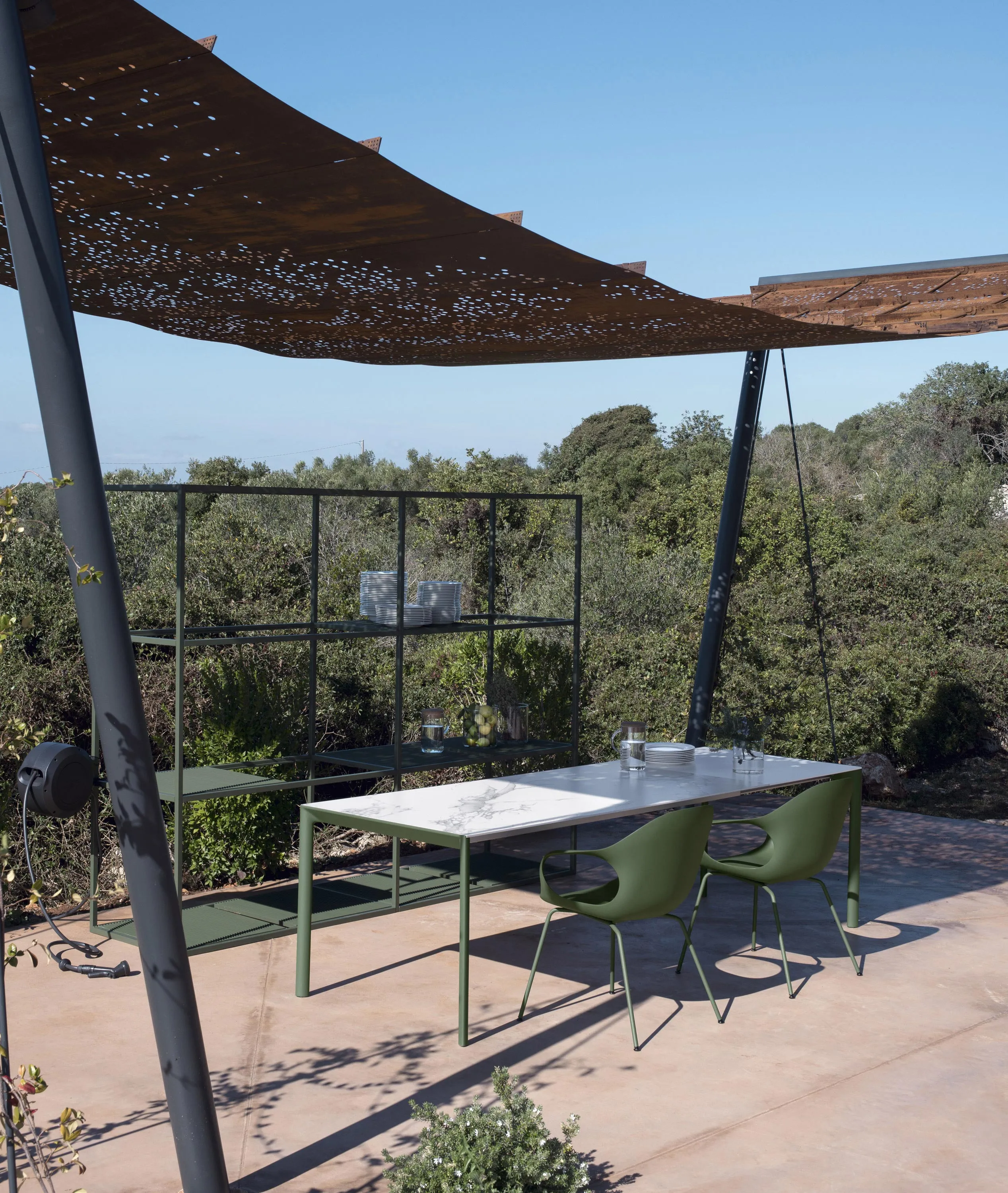 Стол Maki-Slatted #5