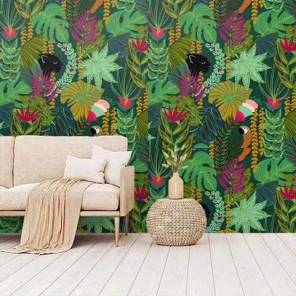 Обои для стен Faboie Whispering In The Jungle F-WJ1001 #5