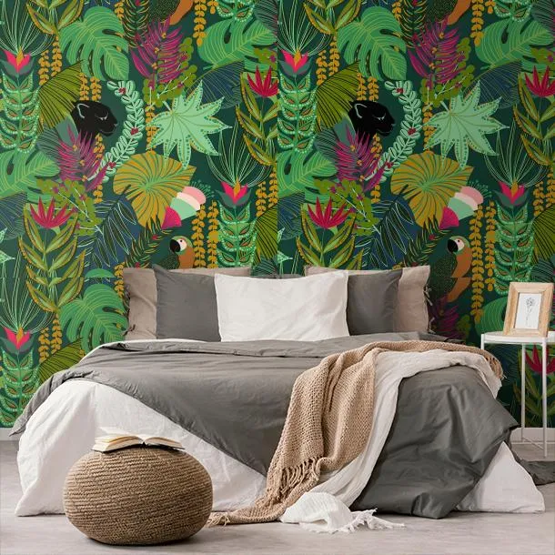 Обои для стен Faboie Whispering In The Jungle F-WJ1001 #7