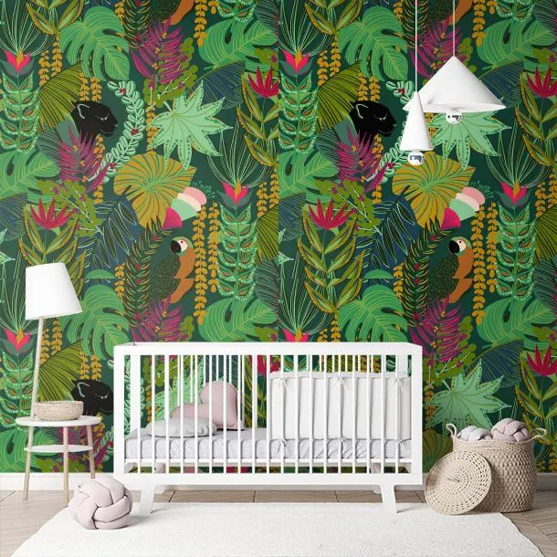 Обои для стен Faboie Whispering In The Jungle F-WJ1001 #9