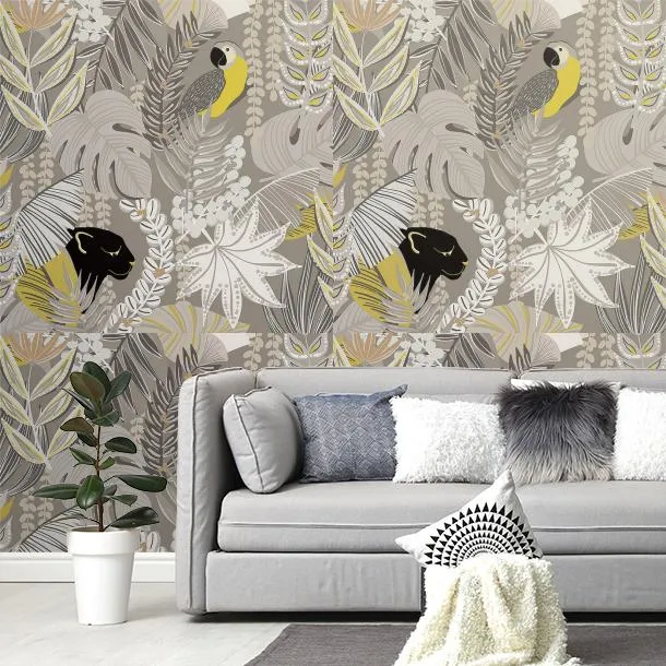 Обои для стен Faboie Whispering In The Jungle F-WJ1002 #4