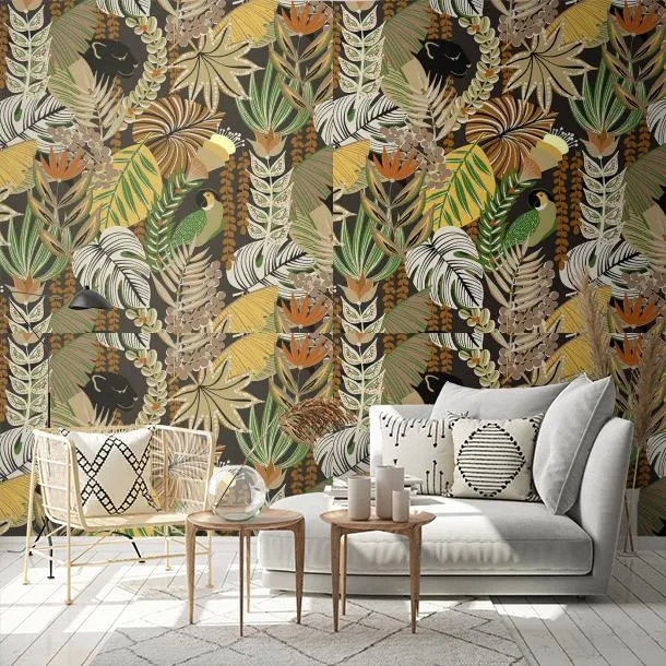 Обои для стен Faboie Whispering In The Jungle F-WJ1003 #2