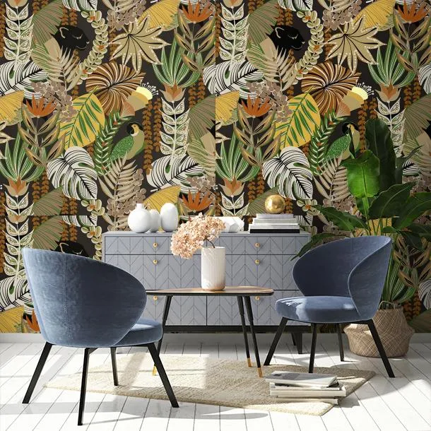 Обои для стен Faboie Whispering In The Jungle F-WJ1003 #3