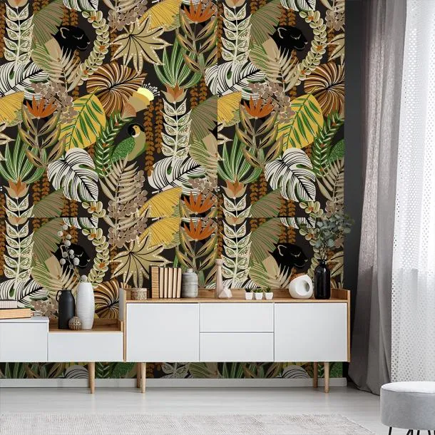 Обои для стен Faboie Whispering In The Jungle F-WJ1003 #6