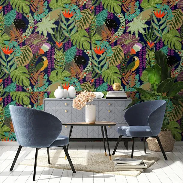 Обои для стен Faboie Whispering In The Jungle F-WJ1004 #3