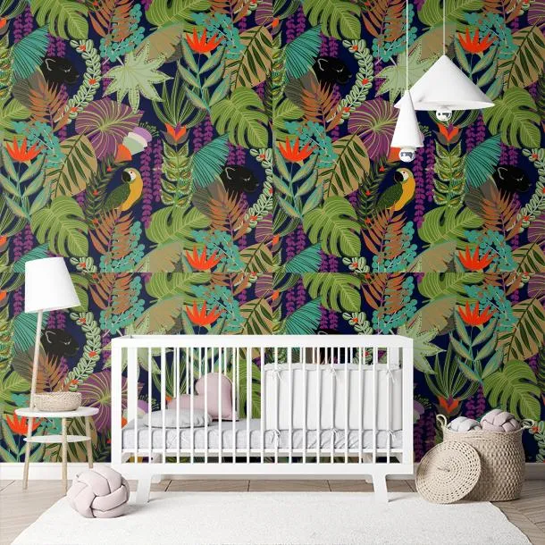 Обои для стен Faboie Whispering In The Jungle F-WJ1004 #9