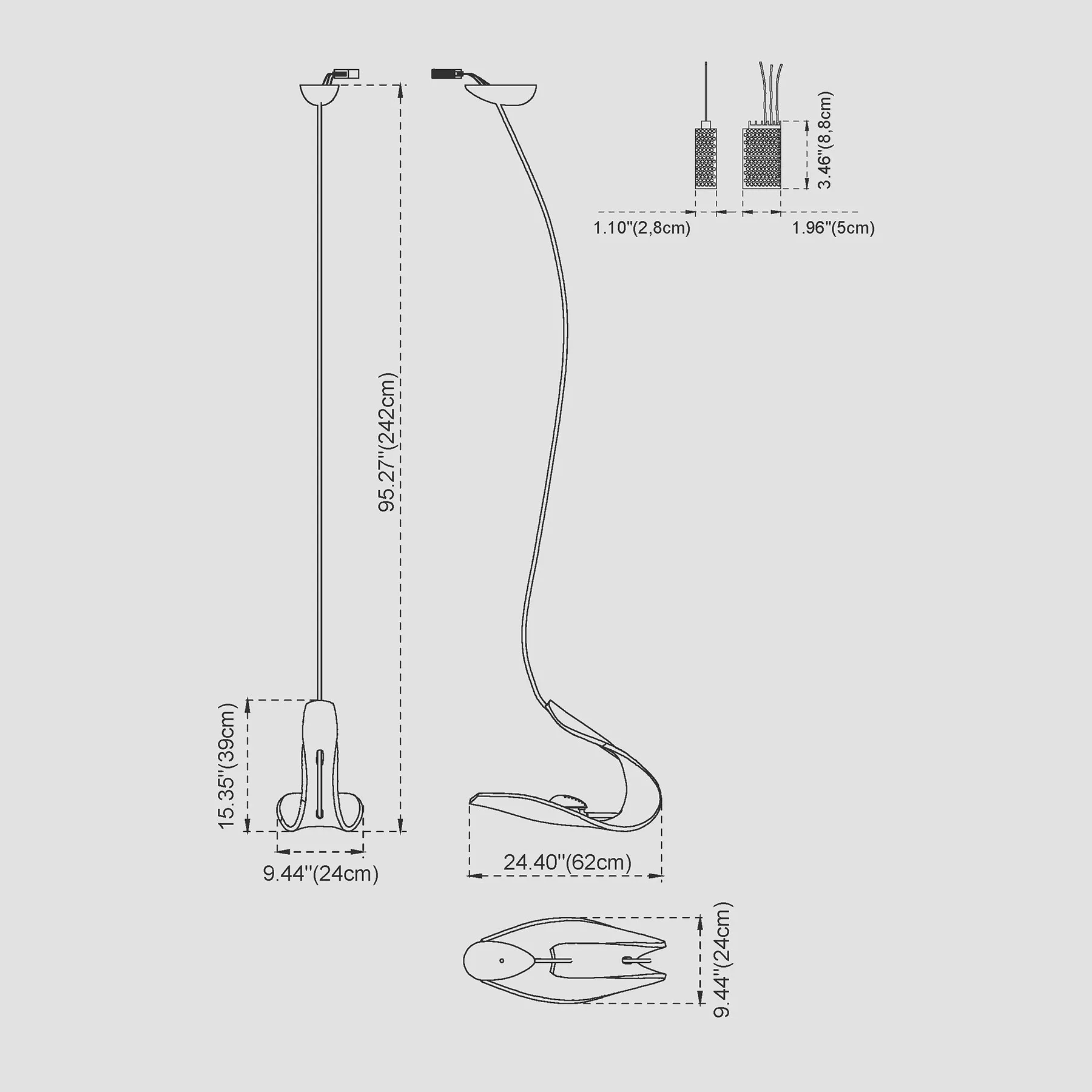 Люстра AREA51_SG #2