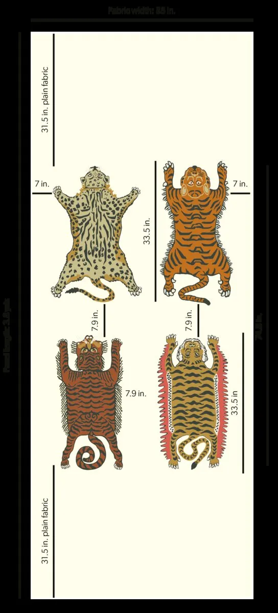 Ткань Travers Panthera 44213285 #9