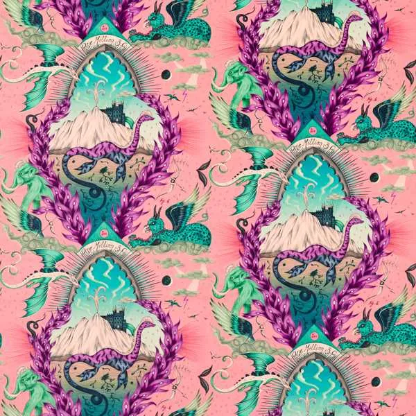 Ткань Clarke&Clarke Mythica Fabrics F1752-02