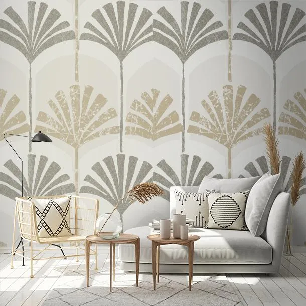 Обои для стен Cyan Stone Song of leaf L-SL101 #3