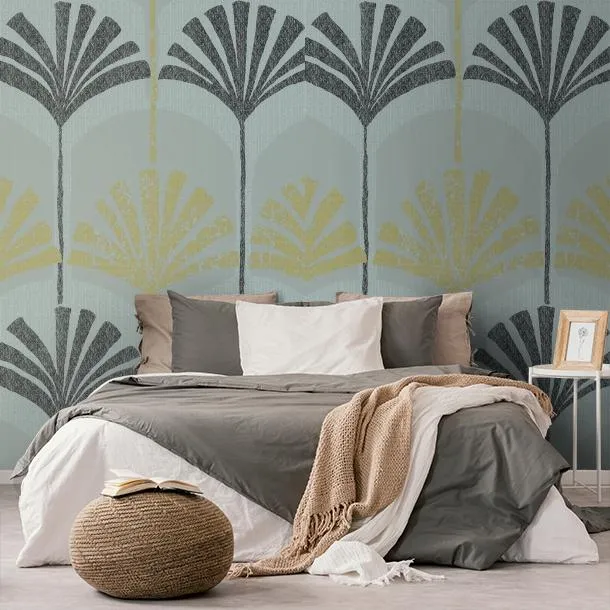 Обои для стен Cyan Stone Song of leaf L-SL102 #8