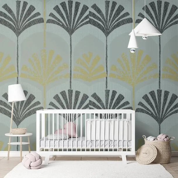 Обои для стен Cyan Stone Song of leaf L-SL102 #10