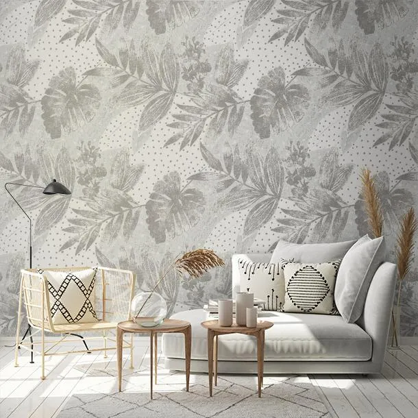 Обои для стен Cyan Stone Song of leaf L-SL201 #3