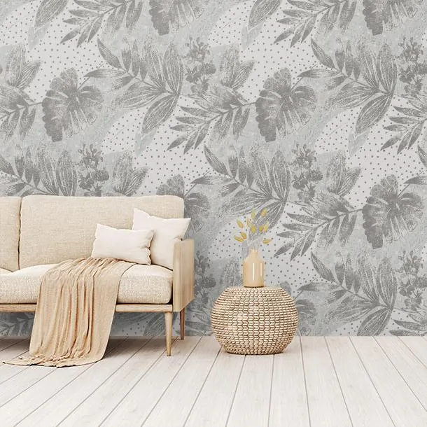 Обои для стен Cyan Stone Song of leaf L-SL201 #6