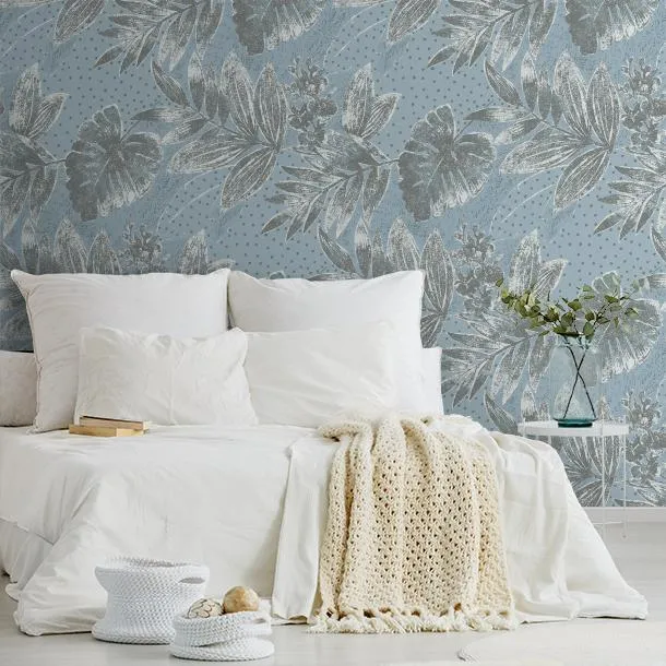 Обои для стен Cyan Stone Song of leaf L-SL202 #9