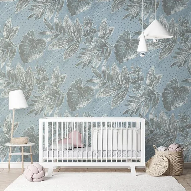 Обои для стен Cyan Stone Song of leaf L-SL202 #10