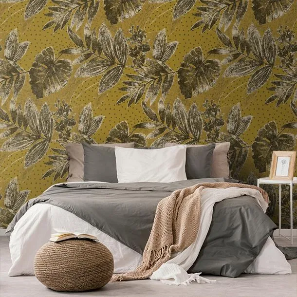 Обои для стен Cyan Stone Song of leaf L-SL203 #8