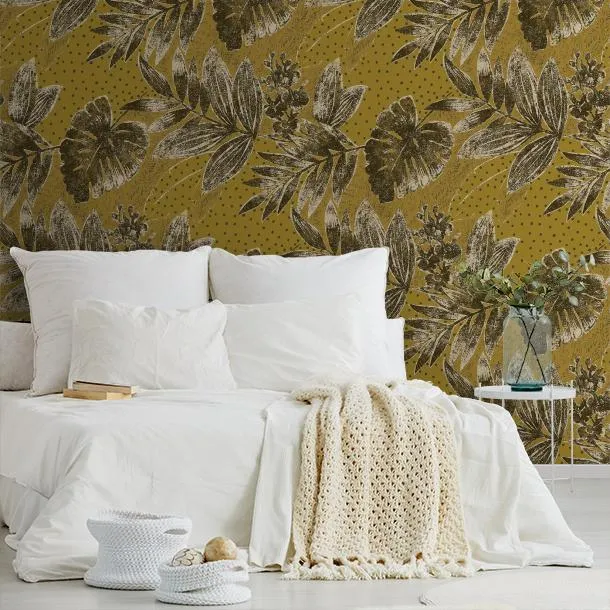 Обои для стен Cyan Stone Song of leaf L-SL203 #9