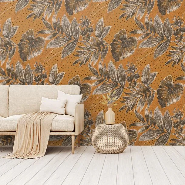 Обои для стен Cyan Stone Song of leaf L-SL204 #6