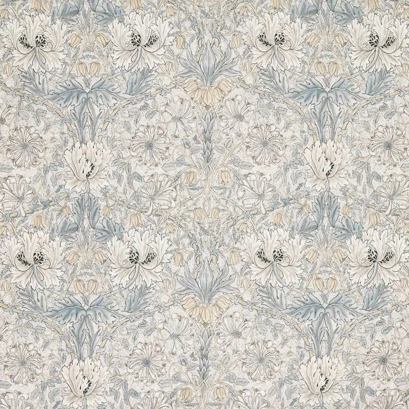 Ткань Morris & Co Simply Wide Width Fabrics 227300