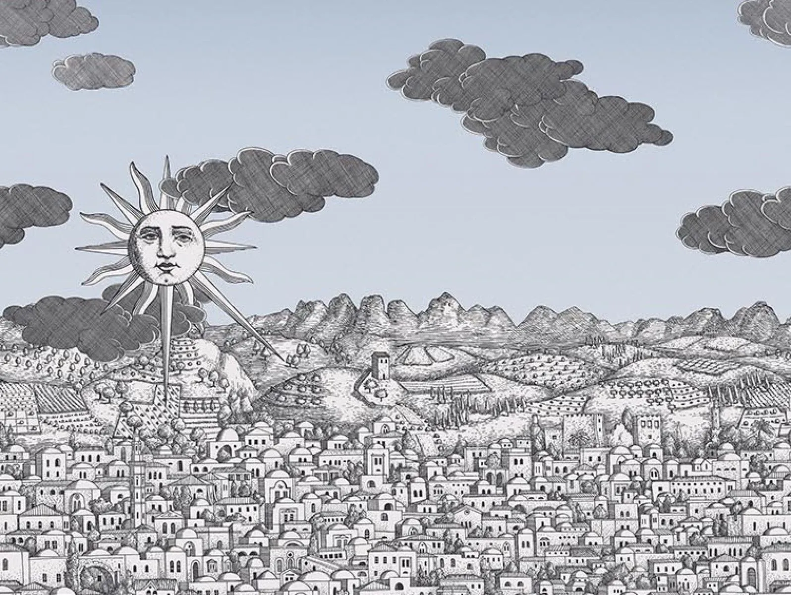 Обои для стен Cole & Son Fornasetti Senza Tempo II 123-3014