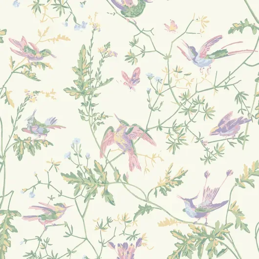 Обои для стен Cole & Son Selection of Hummingbirds 124-1001