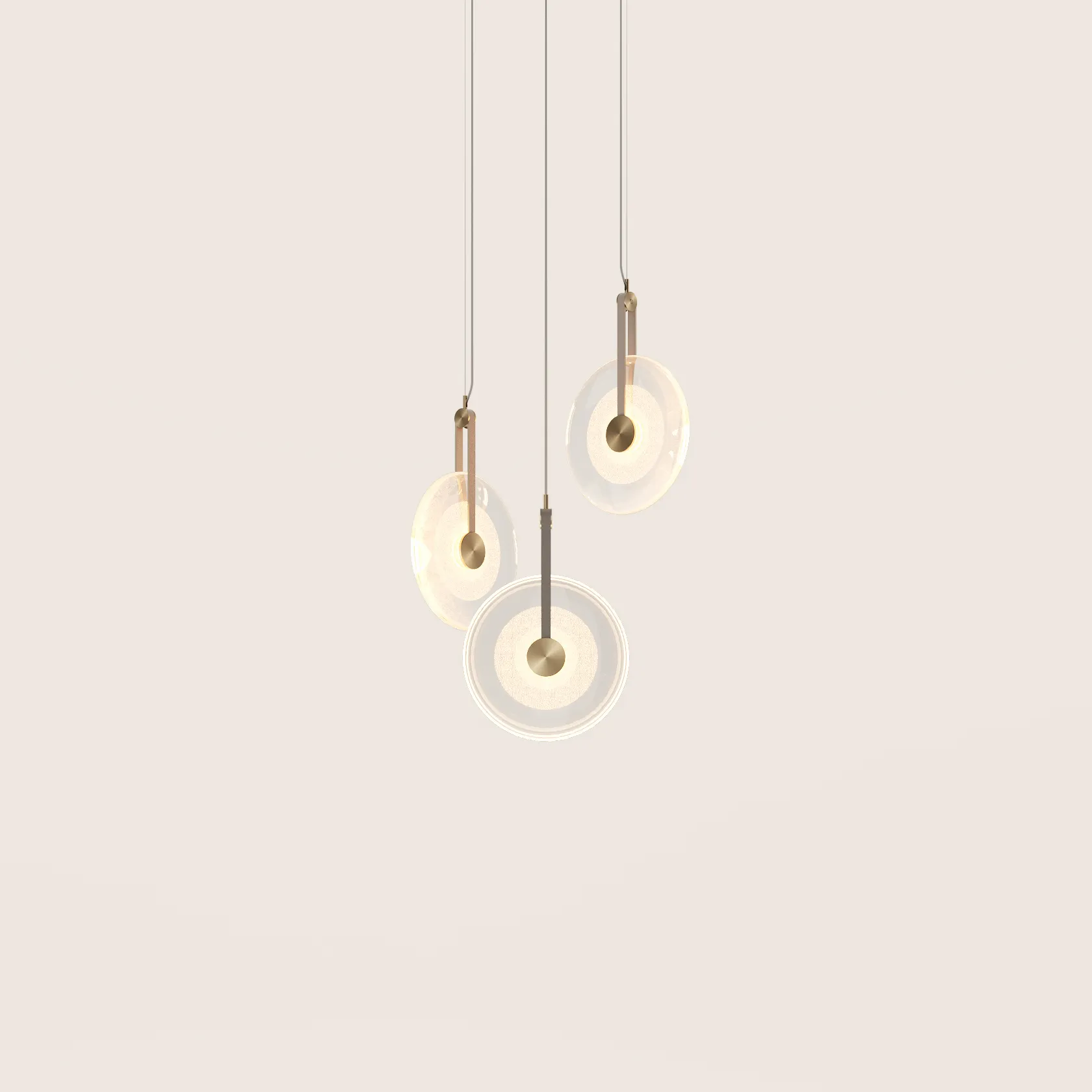 Люстра GOLDEN-DISC-01