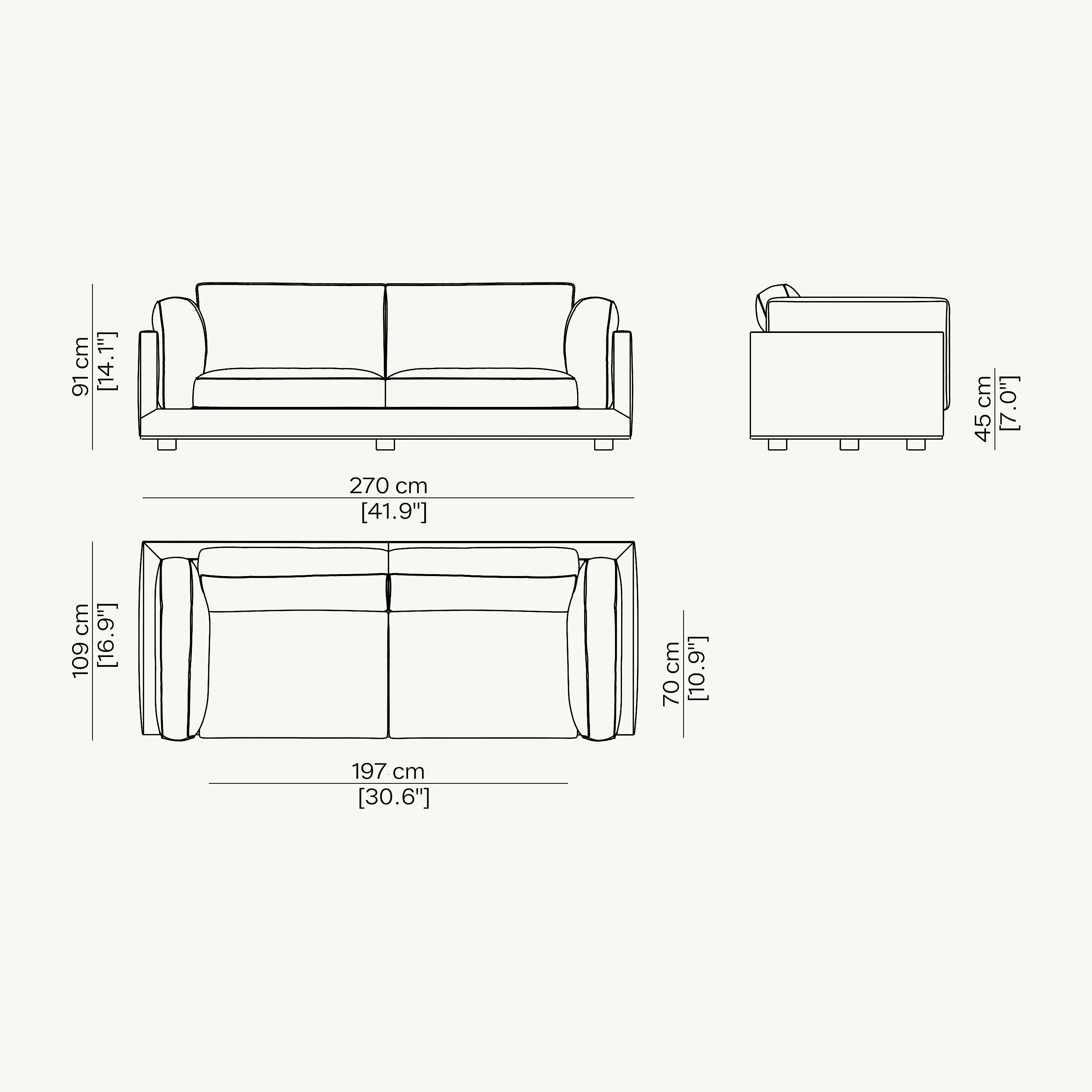 Диван ELEGANCE-SOFT #4