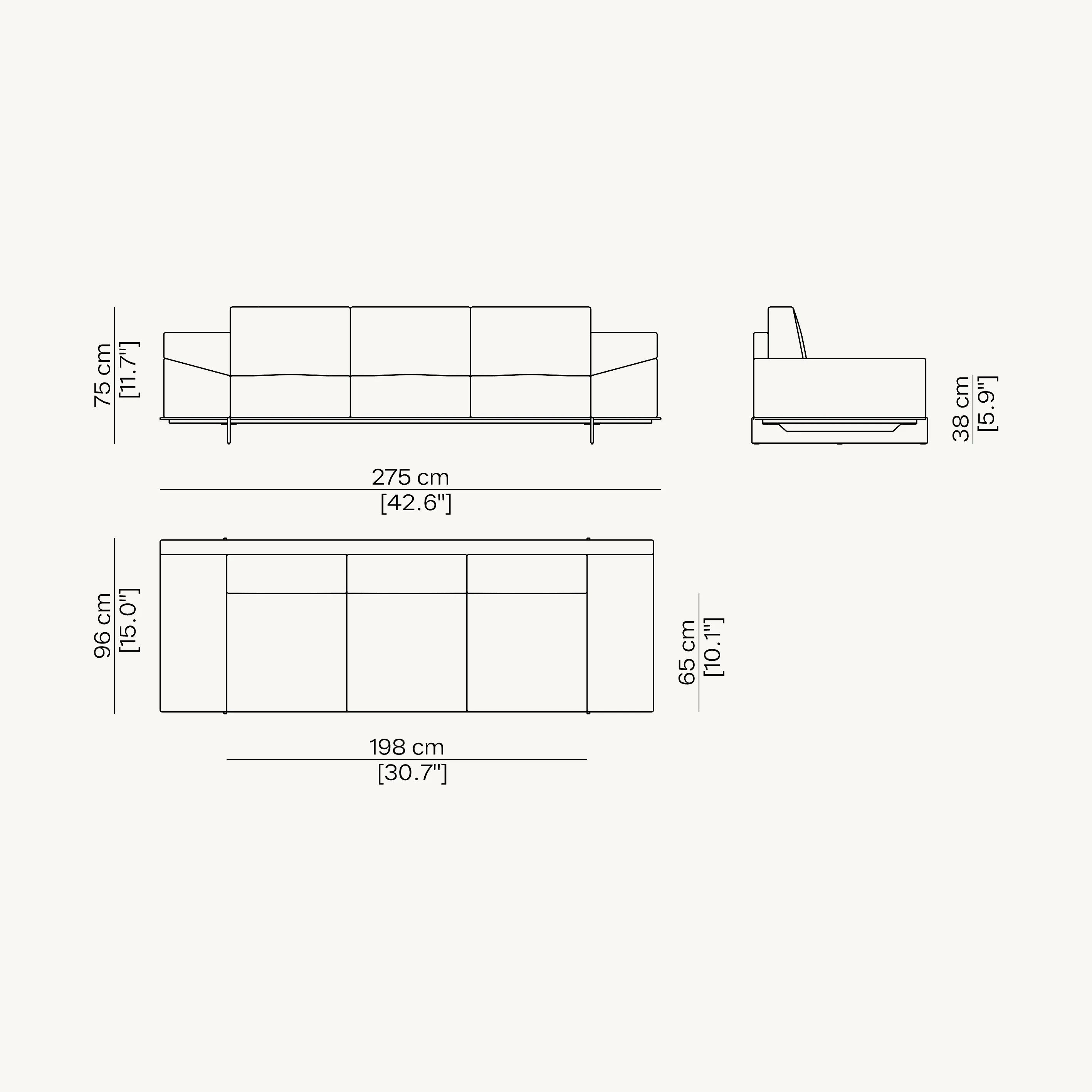 Диван IPANEMA-3P #3