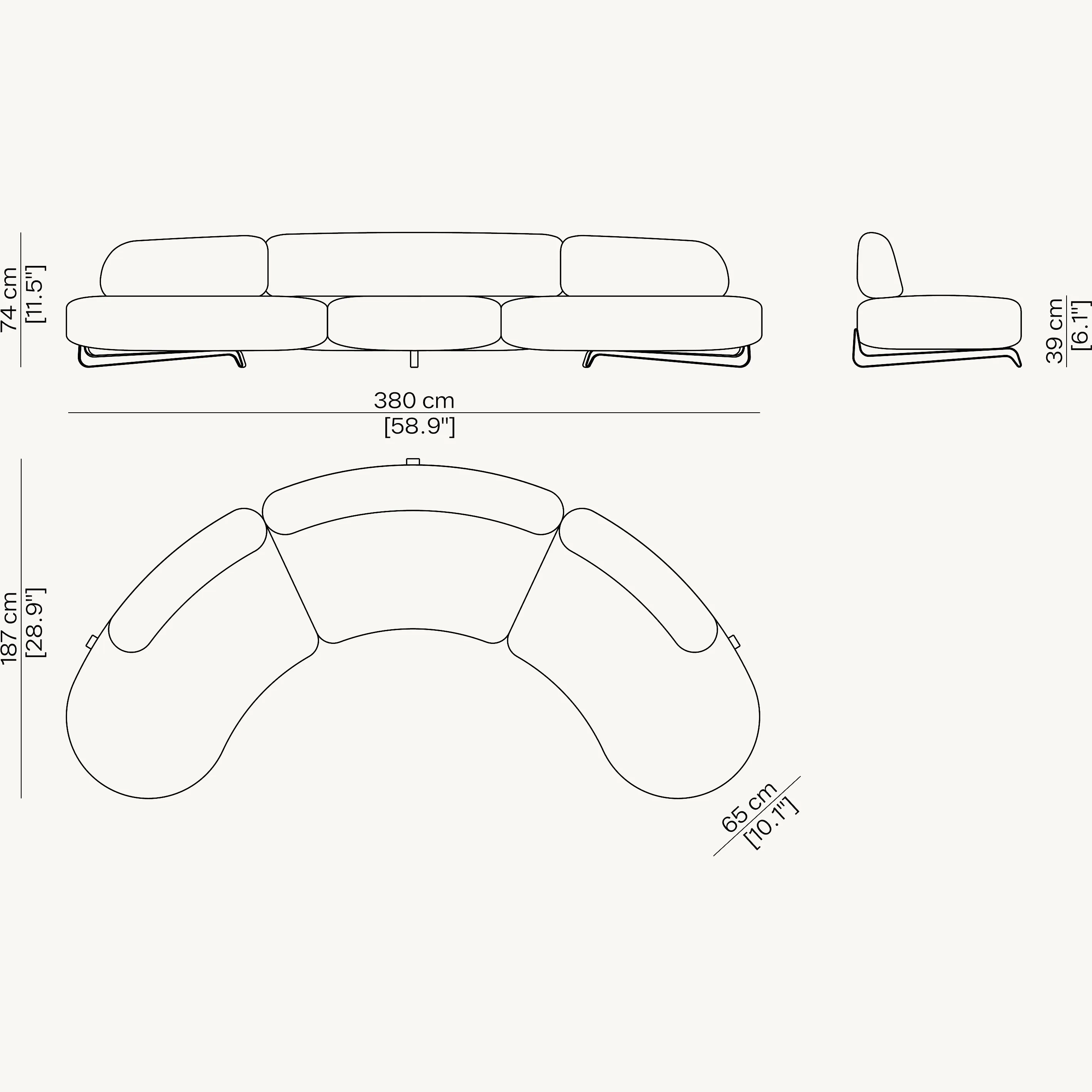 Диван VAO-SOFA-380 #2