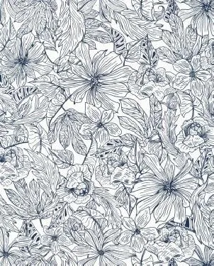 Обои для стен Caselio Only Blue 102686205