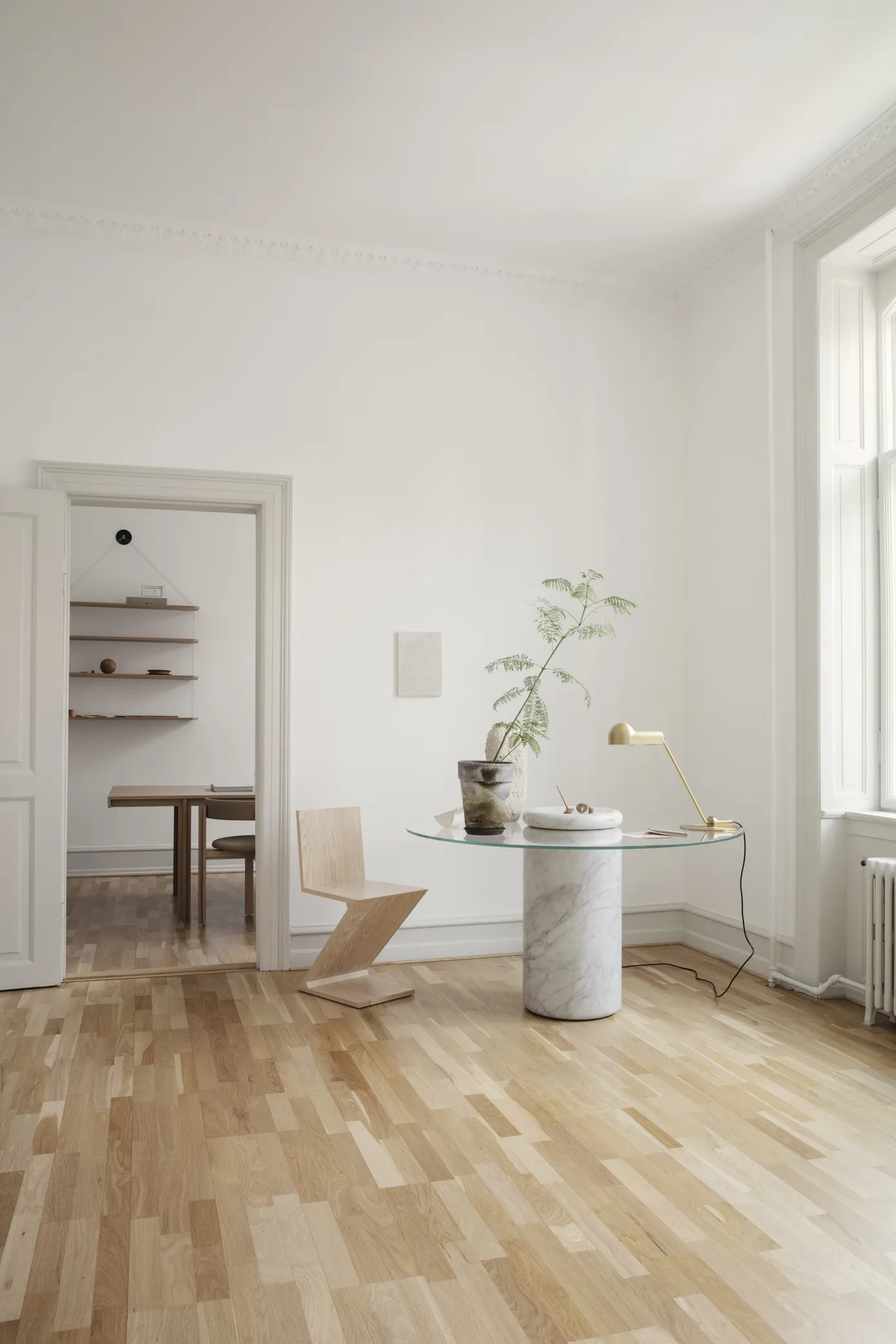 Стол Castore_Dining_Table_Bianco_Carrara_Smoked #6