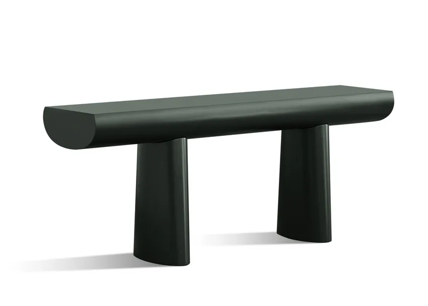 Консоль Table_Dark_Green_Packshot_Side_Angle