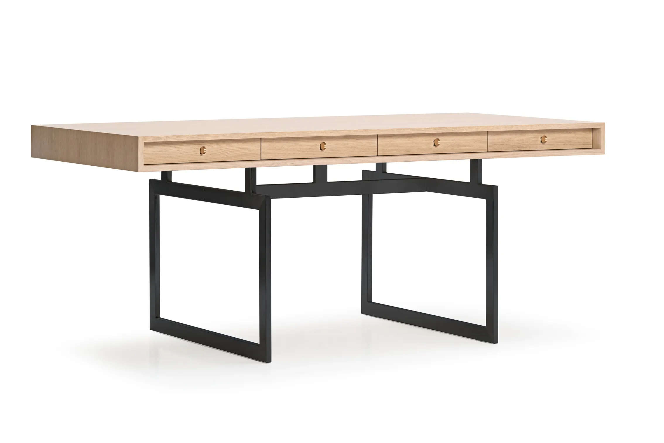 Стол Office_desk_Natural Oak_Grey_Fram_Angle
