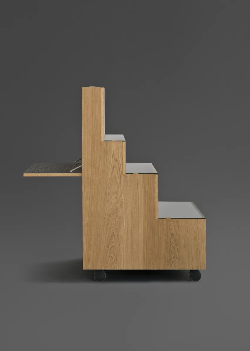 Стеллаж Rampa Oiled Oak #5